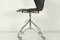 Sedia da ufficio 3107 nera di Arne Jacobsen per Fritz Hansen, 1967, Immagine 7