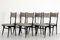 Esszimmerstühle mit hoher Rückenlehne von Ico Parisi, 1950er, 6er Set 2