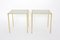 French Brass & Faux Bamboo Side Tables, 1960s, Set of 2 3
