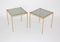 French Brass & Faux Bamboo Side Tables, 1960s, Set of 2 2