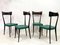 Italian Dining Chairs, 1950s, Set of 4 4