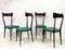 Italian Dining Chairs, 1950s, Set of 4, Image 4