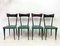 Italian Dining Chairs, 1950s, Set of 4, Image 1