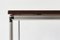 Rosewood & Aluminum Work Table by Ernst Moeckl for Lübke, 1964, Image 5
