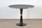 Round Light Gray Anthracite Diner Table, 1950s 1