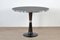 Round Light Gray Anthracite Diner Table, 1950s, Image 1