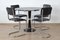 Mesa de comedor redonda de antracita en gris claro, Imagen 5
