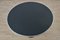 Round Light Gray Anthracite Diner Table, 1950s 6
