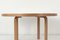 Table de Salle à Manger Ronde Vintage en Bouleau par Alvar Aalto pour Artek 5