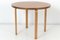 Small Vintage Round Dining Table by Alvar Aalto for Artek 1