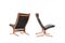 High Back Lounge Chairs by Ingmar Relling for Westnofa, 1970s, Set of 2 1