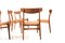 Model CH23 Dining Chairs by Hans J. Wegner for Carl Hansen & Søn, 1950s, Set of 7 15