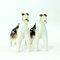 Sparring Foxterrier Figurines from Royal Dux, 1960s, Set of 2 2