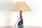Italienische Murano Glas Tischlampe, 1950er 1