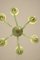 Light Green Murano Glass Chandelier from Venini, 1920s 8