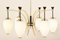 6-Light Chandelier by Bruno Gatta for Stilnovo, 1950s 2