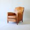 Vintage French Leather Club Chair 3