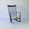 Rocking Chair J16 Mid-Century par Hans J. Wegner pour FDB 2