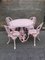 Vintage Garden Table & 4 Chairs, Image 1