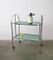 Foldable Green Serving Trolley, 1960s 8