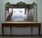 Mid-Century Console with Mirror, 1950s 1