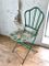 Foldable Metal Garden Chair, 1900s 4