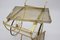 Brass Bar Cart by Josef Frank for Svenskt Tenn, 1960s 10