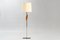 Vintage Stehlampe mit Orrefors Glas Details 1