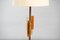 Lámpara de pie vintage con detalles de vidrio Orrefors, Imagen 3