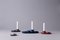 Aye Aye! Candleholder with 4 Funnels in Navy Blue by etc.etc. for Emko, Image 1