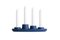 Aye Aye! Candleholder with 4 Funnels in Navy Blue by etc.etc. for Emko 4