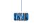 Small Blue Macaron Pendant Lamp by Silvia Ceñal for Emko 4