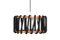 Small Black Macaron Pendant Lamp by Silvia Ceñal for Emko, Image 2