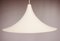 Lámpara colgante en blanco, años 60, Imagen 6