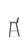 Black Naïve Semi Bar Chair by etc.etc. for Emko, Image 3