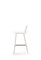 Sedia bianca Naïve Semi bar di etc.etc. per Emko, Immagine 3