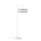 White Macaron Floor Lamp with Large White Shade by Silvia Ceñal for Emko 4