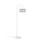 White Macaron Floor Lamp with Small White Shade by Silvia Ceñal for Emko 4