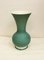 Green Ceramic Vase by Giovanni Gariboldi for Richard Ginori, 1930s 1