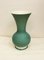 Vaso in ceramica verde di Giovanni Gariboldi per Richard Ginori, anni '30, Immagine 1