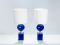 Blue Metal Lamps by Philippe Barbier, 1970s, Set of 2 3