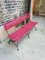 Vintage Collapsible Garden Bench, Image 2