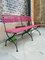 Vintage Collapsible Garden Bench, Image 1