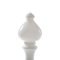 Bishop Table Lamp in White Opaline Glass by Ivan Jakeš for Sklarny Rapotin, 1970s, Image 2