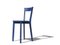 Mina Dining Chair in Blue by Tommaso Caldera for WLegno 1