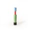 Green, Black, Red & Blue Vase by Nathalie du Pasquier for Bitossi, Image 1