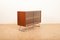 Sideboard with Wired Glass Sliding Doors, 1950s, Image 2