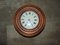 Vintage Wall-Mounted Wooden Clock from D.C. 2