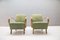 Armchairs in Green by Jindřich Halabala for UP Závody, 1930s, Set of 2 4