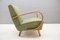 Armchairs in Green by Jindřich Halabala for UP Závody, 1930s, Set of 2 5